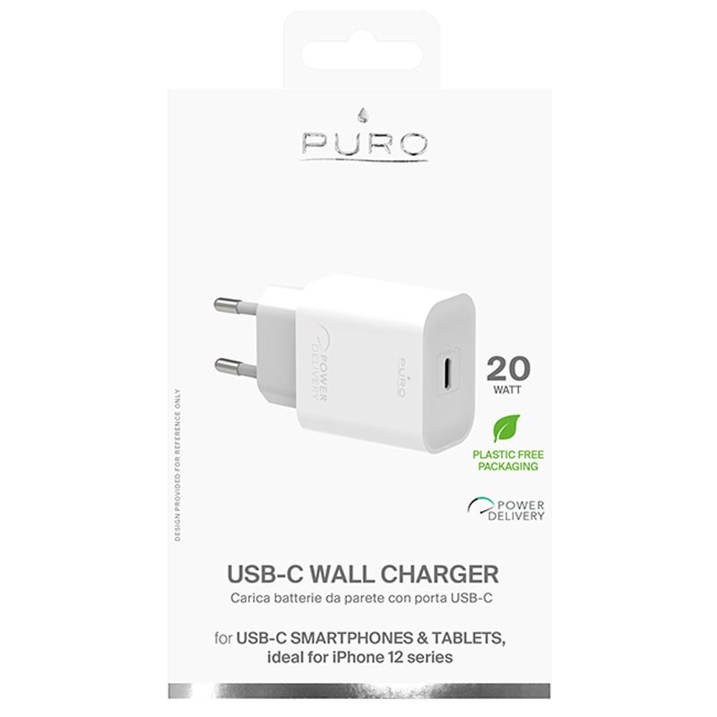 Puro Mini w Usb C Power Adapter White
