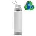 Puro Outdoor Reusable Stainless Steel Bottle - 750ml - Grey
