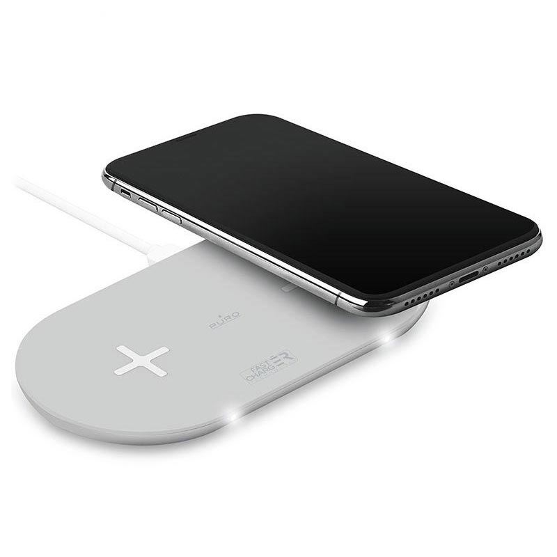 Puro Premium Dual Fast Qi Wireless Charger w