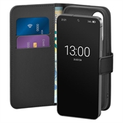 Samsung Galaxy S26+ Puro Wallet Case with 2 Card Slots - Black