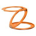 Q11 Ultra-Thin Tri-Fold Magnetic Ring Stand - Orange