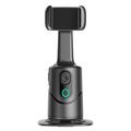 Q12 AI Auto-Tracking Phone Gimbal with Gesture Control/Bluetooth - Black