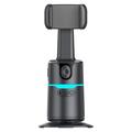 Q14 AI Smart Tracking Phone Gimbal with Bluetooth Remote - Black