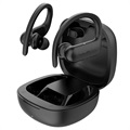 QCY T6 TWS Wireless Earphones with Charging Base - Black