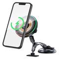 QH-AKD248 Magnetic Wireless Charger/Car Holder Suction Cup for Dashboard or Windshield