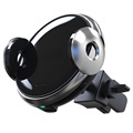 Smart Qi Wireless Car Charger / 360 Car Holder with IR Sensor W9 - 15W