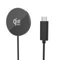 Qi2.2 25W MagSafe Charger for iPhone, AirPods, Galaxy Buds - Black