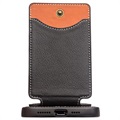 Qialino Business Style iPhone 12 Pro Max Leather Case - Black