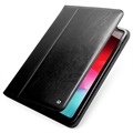 Qialino Classic iPad Pro 12.9 (2018) Folio Leather Case - Black
