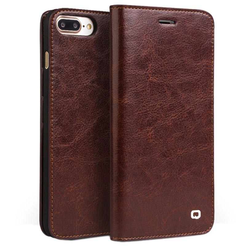 Verandert in meerderheid Kikker iPhone 7 Plus Qialino Classic Wallet Leather Case