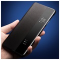Qialino Smart View Huawei Mate 40 Pro Flip Leather Case - Black