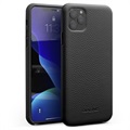 Qialino Textured Series iPhone 11 Pro Leather Case - Black