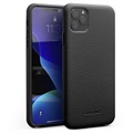 Qialino Textured Series iPhone 11 Pro Max Leather Case - Black