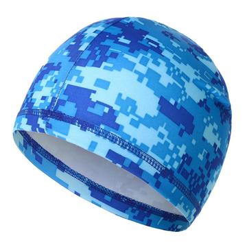 Quick Dry Sunproof Running cap / Helmet cap for cycling, skiing, running - Camouflage Blue