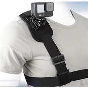 Quick Release Single Shoulder Strap Mount Harness for Action Camera - Black