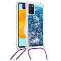 Quicksand Series Samsung Galaxy A03s TPU Case - Blue