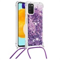 Quicksand Series Samsung Galaxy A03s TPU Case - Purple