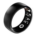 R09M Health Monitoring Smart Ring - Size: 21.8mm - Black