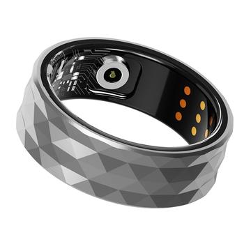 R12M Waterproof Smart Ring - Size: 19.8mm - Silver