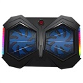 RGB Laptop Cooling Pad & Desktop Stand YL-017 - Black