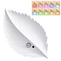 RGBW Rechargeable Leaf Night Light with Motion Sensor and Remote