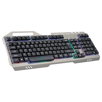 Rebeltec Discovery Gaming Keyboard - USB - Grey