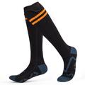 Rechargeable Heated Socks for Winter - 5000mAh - Orange / Black