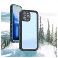 Redpepper Dot+ iPhone 13 Pro Max Waterproof Case - IP68 - Blue / Black