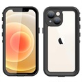 Redpepper Dot+ iPhone 13 Mini Waterproof Case - IP68 - Dark Grey / Black
