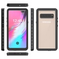 Redpepper IP68 Samsung Galaxy S10 5G Waterproof Case - Black / Clear
