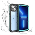 Redpepper Dot+ iPhone 13 Waterproof Case - IP68 - Blue / Black