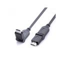 Reekin High Speed HDMI Cable w. Ethernet - Full HD, 270° - 1m
