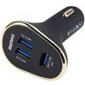 Remax Smart Triple USB Port Car Charger