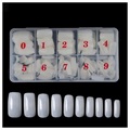 Removable Full Cover DIY Curved Nail Tips - 500 Pcs.
