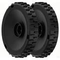 Replacement Rear Wheels for Gardena, Husqvarna Automower - 2 Pcs. - Black