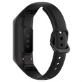 Samsung Galaxy Fit 2 Replacement Silicone Strap with Integrated Frame - Black