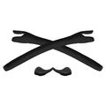 Replacement Temples & Nose Pads for Oakley Radar Sunglasses - Black