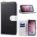 Retro Polka Dot Samsung Galaxy Note10+ Wallet Case