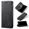 Xiaomi 11T/11T Pro Retro Series Wallet Case - Black