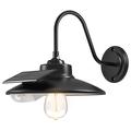 Retro Solar Barn Light with Edison-Style LED & Motion Sensor