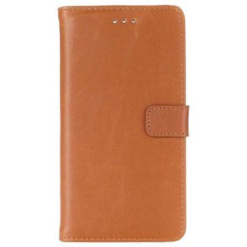 Huawei P9 Retro Wallet Case - Brown