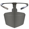 Reusable Plastic Protective Face Mask - Black