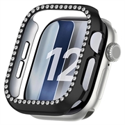 Apple Watch Series 12 Rhinestone Decorative Case with Screen Protector - 43mm