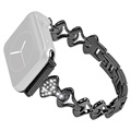 Rhinestone Fan-shaped Apple Watch 7/SE/6/5/4/3/2/1 Strap - 45mm/44mm/42mm