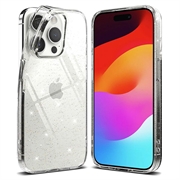 iPhone 15 Pro Max Ringke Air Glitter TPU Case - Transparent
