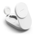 Ringke QI2.2 25W 3-in-1 Folding Magnetic Wireless Charger - MagSafe Compatible - White
