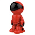 Robot IP Wireless Security Camera - 1080p - Red