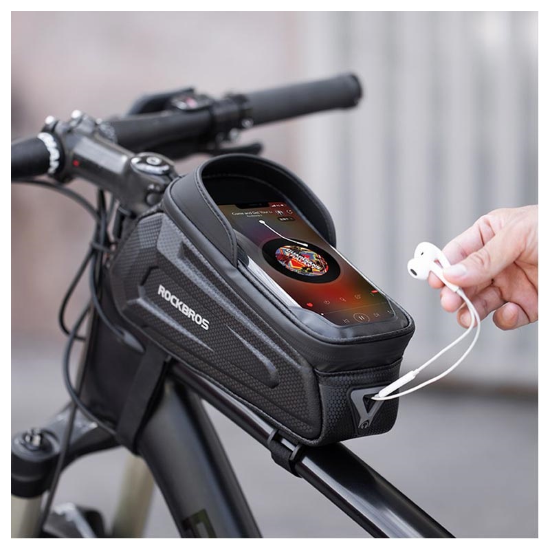 rockbros bicycle phone holder