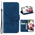 Roses Series Motorola Moto G52 Wallet Case - Blue