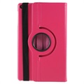 Samsung Galaxy Tab A 10.1 (2019) Rotary Folio Case - Hot Pink